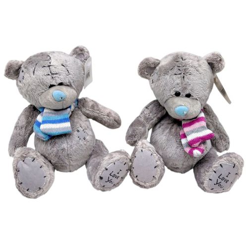 Мʼякі іграшки "Ведмедики у шарфиках" 20 см (мікс)