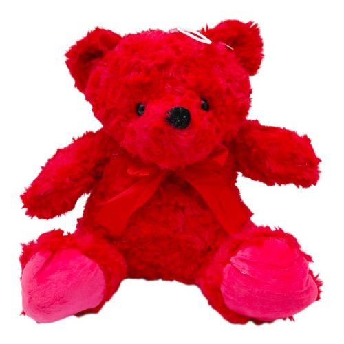 МʼЯКА ІГРАШКА КОЛЬОРОВИЙ ВЕДМЕДИК 20 СМ (ЧЕРВОНИЙ)