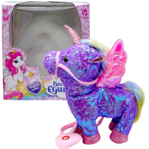 Інтерактивна іграшка "Веселий Єдиноріг" (ФІОЛЕТОВИЙ)