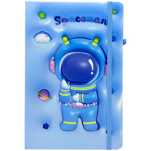 Блокнот "SPACEMAN" тверда обкладинка, А5 (БЛАКИТНИЙ)
