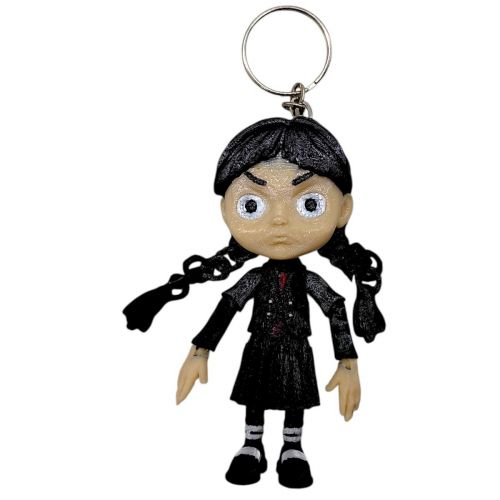 Брелок 3d друк "Вендздей"