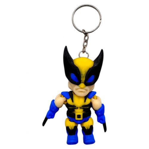 Брелок 3d друк "MARVEL: Россомаха"