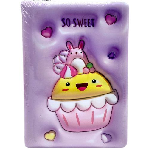 Блокнот 3D Тістечко (БУЗКОВИЙ)