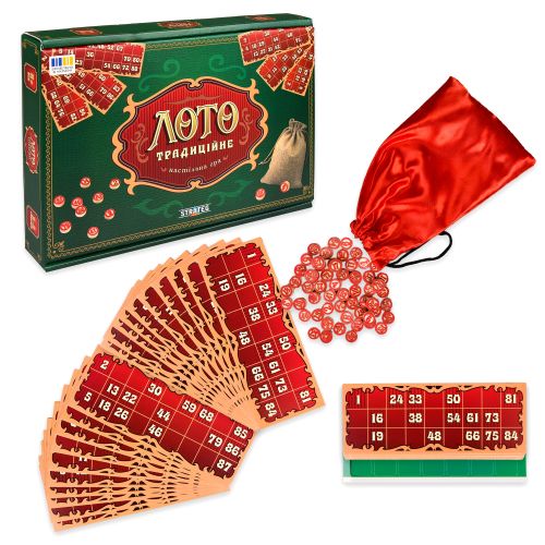 Настільна гра "Лото класичне" (укр)