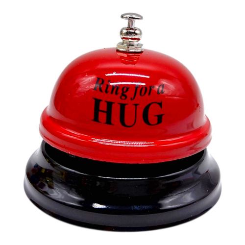 Дзвіночок настільний  HUG (ЧЕРВОНИЙ)