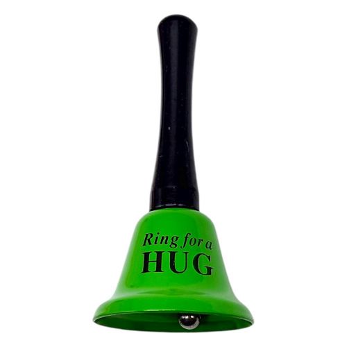 Дзвіночок довгий "HUG" 13 см (ЗЕЛЕНИЙ)