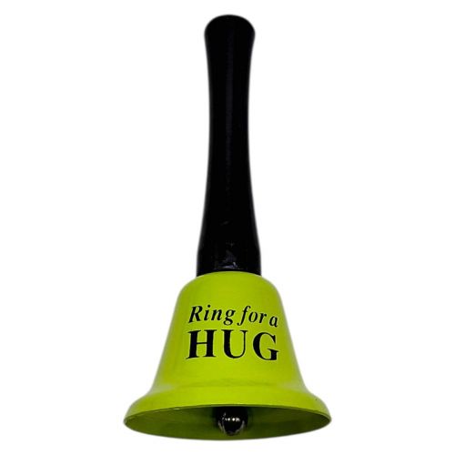 Дзвіночок довгий "HUG" 13 см (САЛАТОВИЙ)