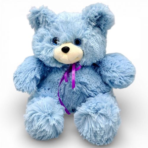 Мʼяка іграшка "Мішутка", 27 см, блакитний