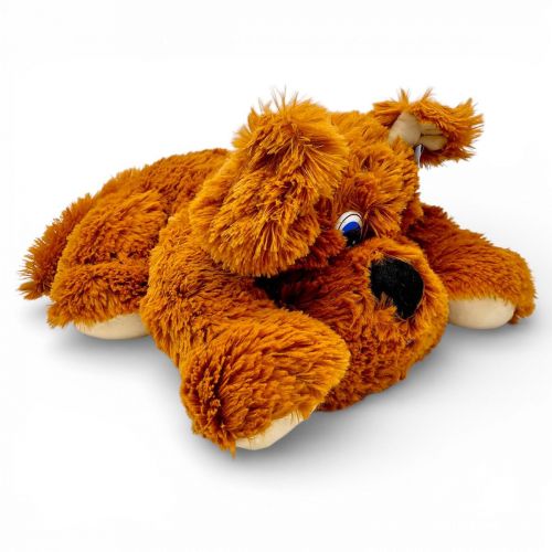 Мʼяка іграшка "Песик Тімон", 38 см (КОРИЧНЕВИЙ)