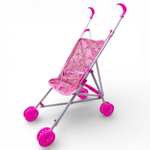 Візок для ляльок АНІМЕ ПЕРСОНАЖІ SANRIO (РОЖЕВИЙ)