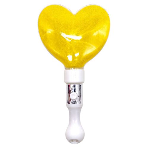 Іграшка зі світлом "СЕРЦЕ" 21 СМ (ЖОВТЕ)