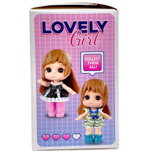 Лялька-сюрприз, 7 см, імітація скляних очей, аксесуари (мікс видів)