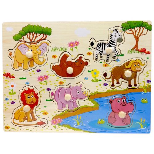 Вкладиші дерев'яні, 30х22.5 см (ТВАРИНИ ВИД 2)