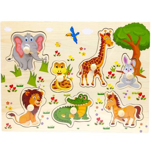 Вкладиші деревʼяні, 30х22.5 см (ТВАРИНИ ВИД 3)