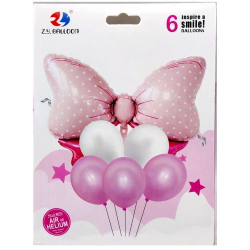 Кулі повітряні набір - святковий "Бантік"