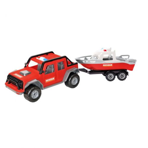 Джип "Титан" з катером рятувальний