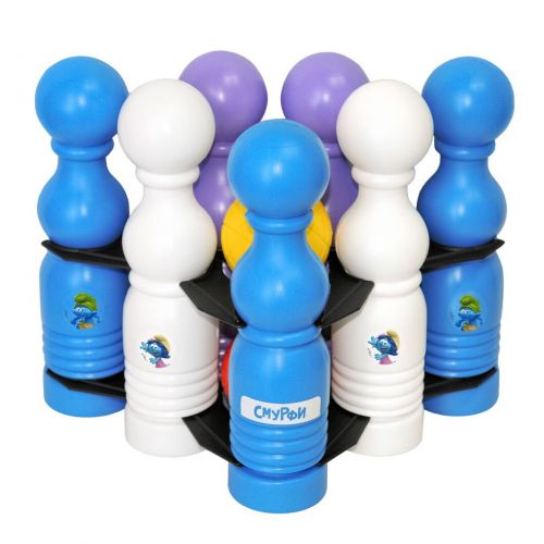 Іграшка розвиваюча "Боулінг", СМУРФИ