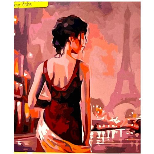 Картина по номерах "На Монмартрi" 40*50 см