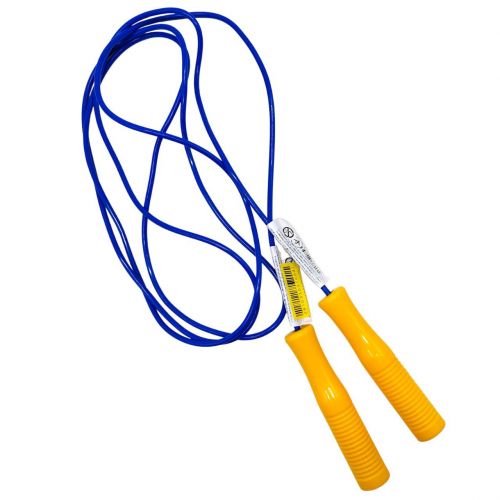 Скакалка №2 кольорова 260см (СИНЯ)