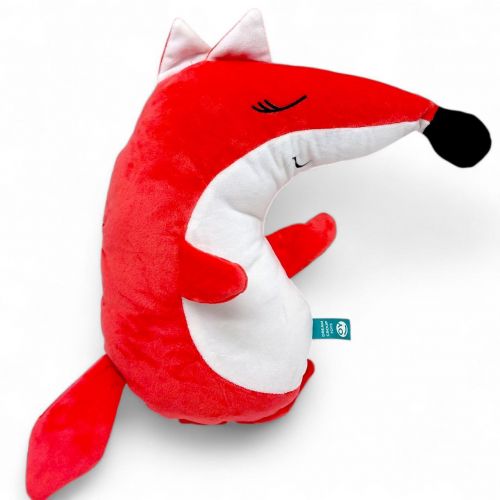 Подарункова м'яка іграшка "Лисичка Плюша", 30 см