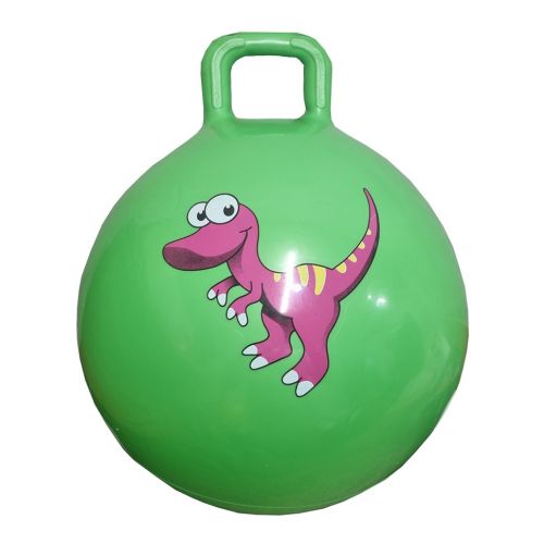 Мяч для фітнесу "Динозавр" 45см, 380 грам (зелений)
