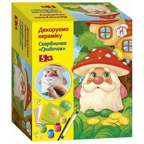 Набір для творчості "Скарбничка Грибочок"