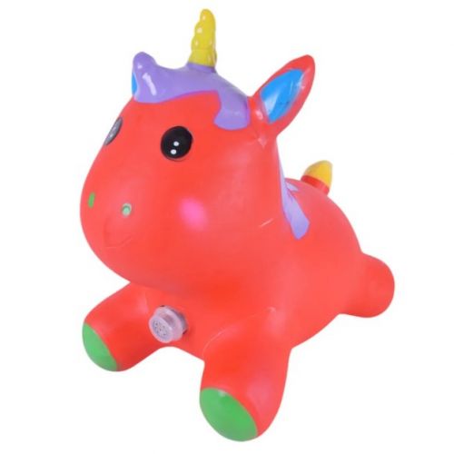 Стрибун гумовий "Єдиноріг" 1400 гр ЧЕРВОНИЙ