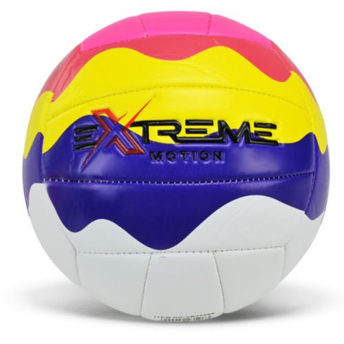 М'яч волейбольний PVC 270 гр, РОЖЕВО-БІЛИЙ