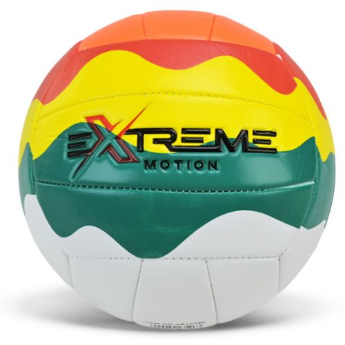 М'яч волейбольний PVC 270 гр, ПОМАРАНЧЕВО-БІЛИЙ