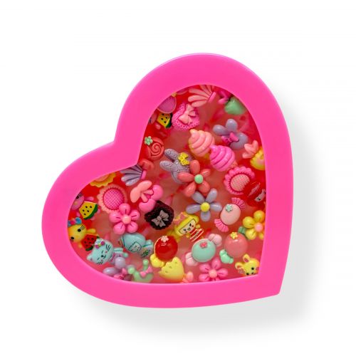 Дитячі колечка (рожеві, набір)