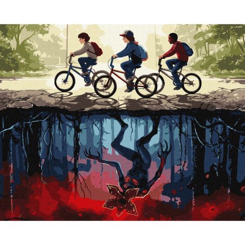 Набір для розпису по номерах "Межа реальностей" 40х50см