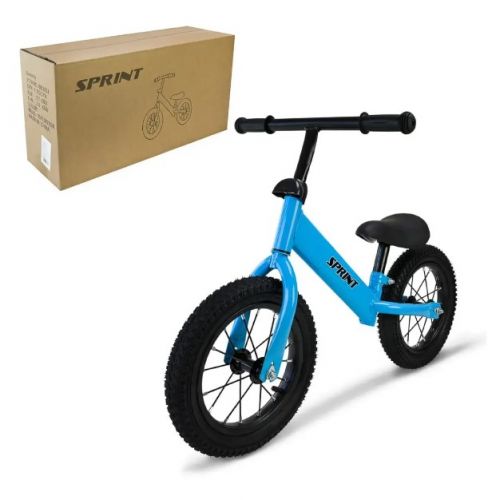 Велобіг (сталевий, колеса 12 дюймів надувні) синій