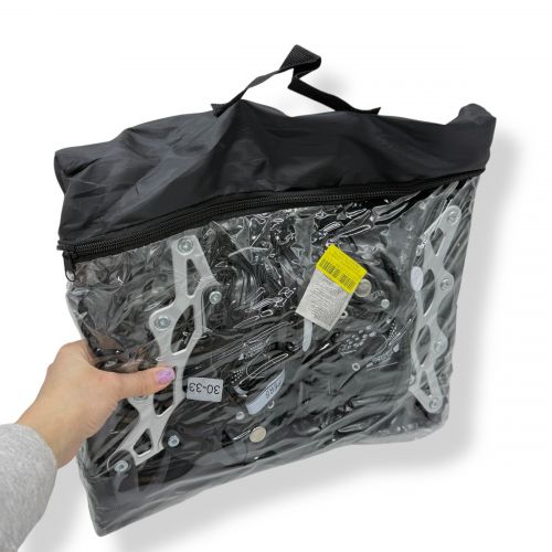 Ролики колеса PVC розмір L (38-41) в сумці (ЧОРНІ)