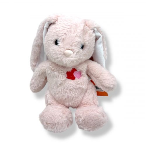 Мʼяка іграшка "Зайченя Victory" 31 см (БЛІДО-РОЖЕВА)