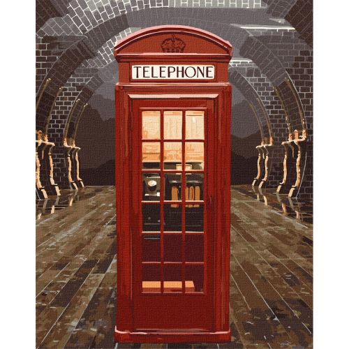 Картина за номерами "Harry Potter: Магічний вхід" 40х50см