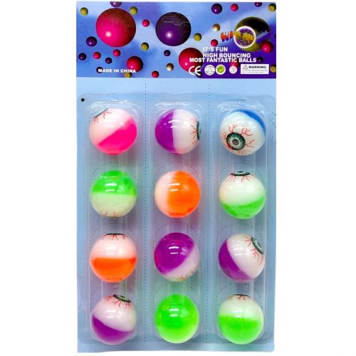 М'ячик стрибунець 4,5 см (12шт на листі)