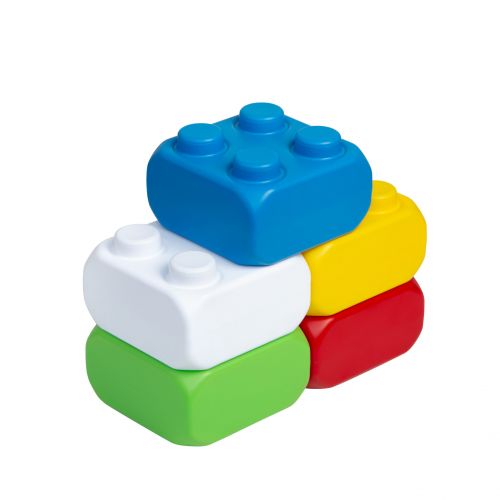 Набір дитячий "Mega Brick Bamsic №1» ( на 4 кнопки 5 штук)