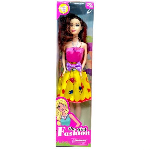 Лялька серії "Fashion Girl" (ЖОВТО-РОЖЕВА)