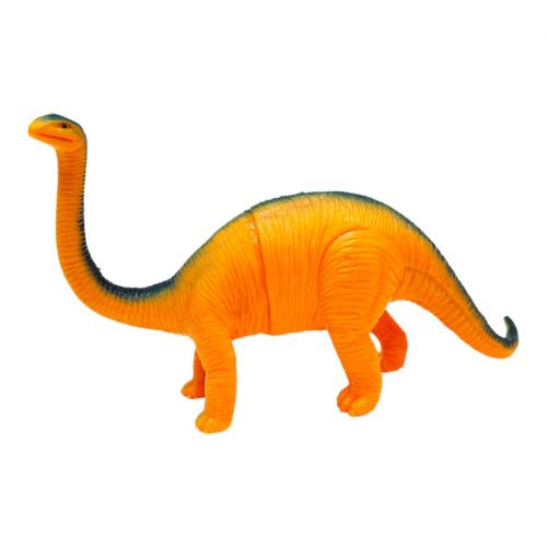 Гумовий динозавр "Dino World" (ПОМАРАНЧЕВИЙ)