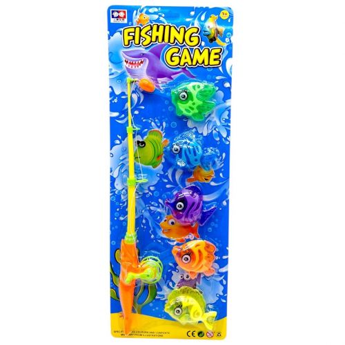 Рибалка (вудка,4 рибки) на планшетці 19*53 см