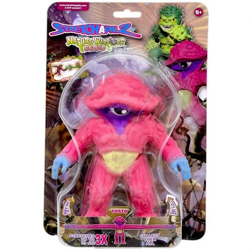 Іграшка-тягнучка Стрейчапалз 14см, серія Nature Warriors (Нейчер воріерс) TOSTO