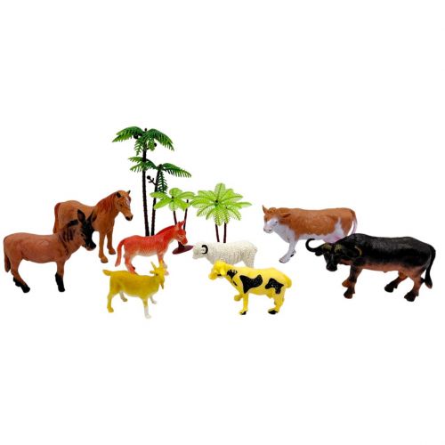 Тварини домашні (11 елементів, 8 тварин, аксесуари, у пакеті)