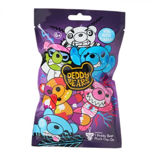 DEDDY BEARS іграшка-сюрприз плюшева з кліпсою Серія-3, арт. DB318PQ