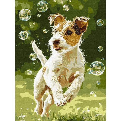 Картина по номерах "Лови бульбашку!" 30х40см