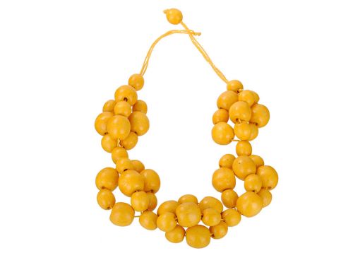 Дерев'яні намиста "Гроно" (20,5 см)