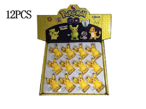 Заводні тварини аніме "Pokemon Пікачу", 12 штук