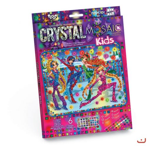 Набір для креативної творчості "CRYSTAL MOSAIC KIDS", "Вінкс"