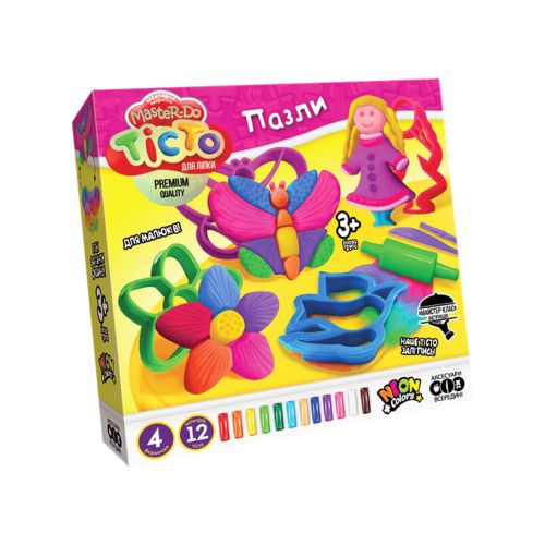 Тісто для ліплення "Master-Do: Пазли" (укр)